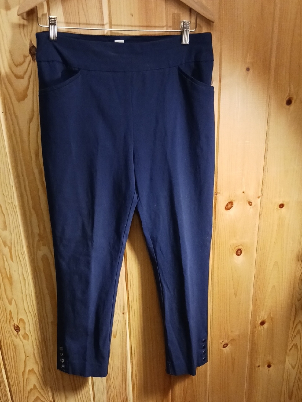 Chico's Perfect Stretch Pants Navy Blue